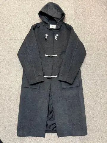 COMMON GULL PRODUCTS 후드 부착 더플 코트 (그레이)