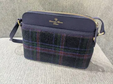 사만다 타바사 디럭스 체크 무늬 숄더백