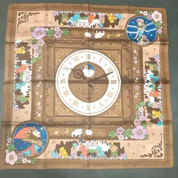 귀를 기울이면 대형 손수건 괘종시계 지브리