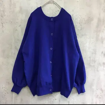 디스코트 스폰디쉬 가디건 로얄 블루