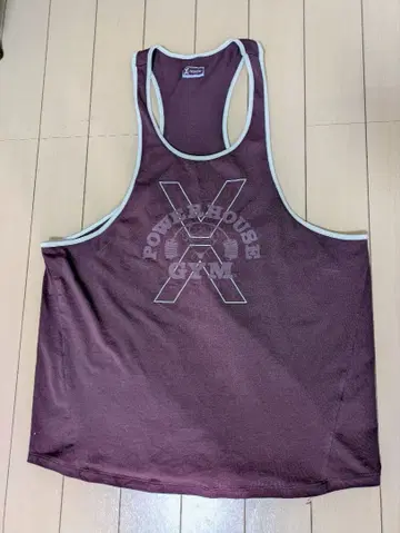 POWERHOUSE GYM 비트무 탱크탑 버건디 XL