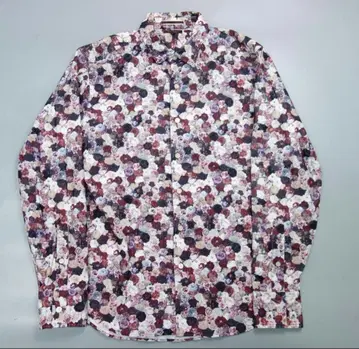 폴스미스 컬렉션 꽃무늬 올 패턴 긴팔 셔츠