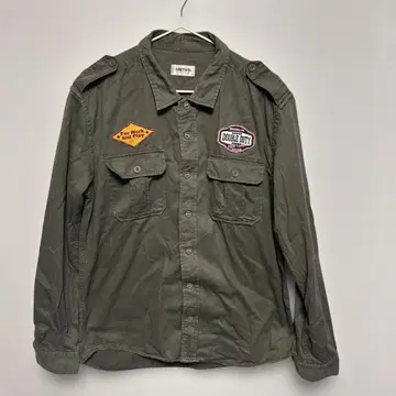 SMITH'S AMERICAN 올리브 그린 셔츠 LL