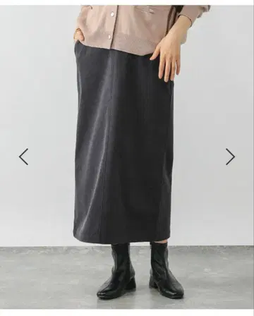 이번 시즌 글로벌 워크 이지케어 코듀로이 스커트 L 미사용 새상품