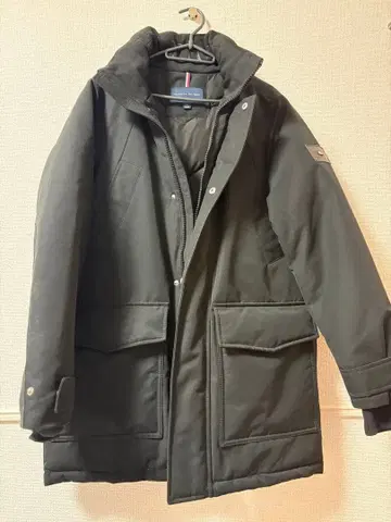 [ 24h 이내 배송 가능 ] TOMMY HILFIGER 블랙 다운 자켓