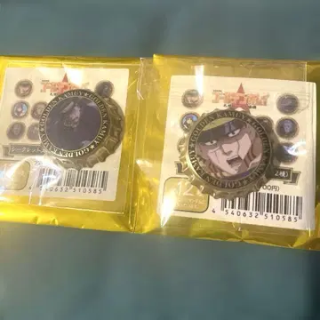 골든 카무이 시크릿 왕관 캔뱃지 A 스기모토 사이치 2종 세트