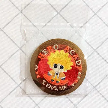 나의 히어로 아카데미아 핸즈 자수 캔 거울 아미구루미 모티브 호크스