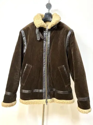 새상품급 nano (나노 유니버스) 남성용 보아 안감 코듀로이 자켓