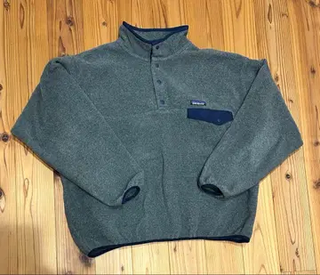 VINTAGE Patagonia 신틸라 스냅 T 그레이 L 사이즈