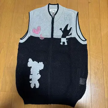 슬리브리스 메쉬 베스트 아트 워크 포함