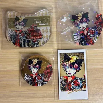 로노 난자타운 코스터 캔뱃지 사진풍 카드 C상