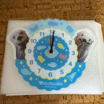 캡슐 복권 x 토바 수족관 A상 아크릴 시계