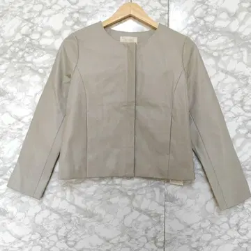 BEAMS HEART 노카라 자켓 블루종 아우터 M