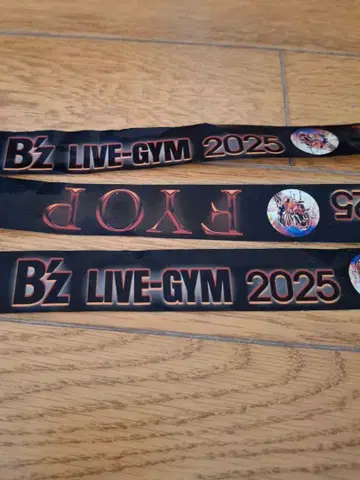 B'z FYOP 2025 반테린 돔 나고야 16일 은 테이프