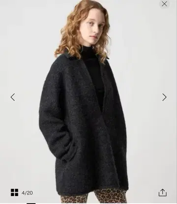 6(ROKU) 로쿠 샤기 스키퍼 풀오버 완판 새상품