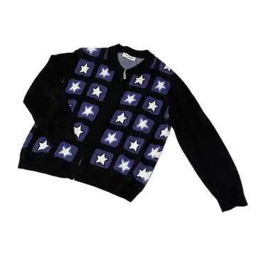 TTTMSW Star television zipup knit polo