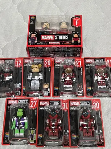 MARVEL 마블 베어브릭 9체 세트
