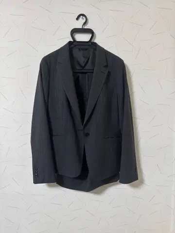 &ress 다크 그레이 스커트 수트 상하의 사이즈 15호