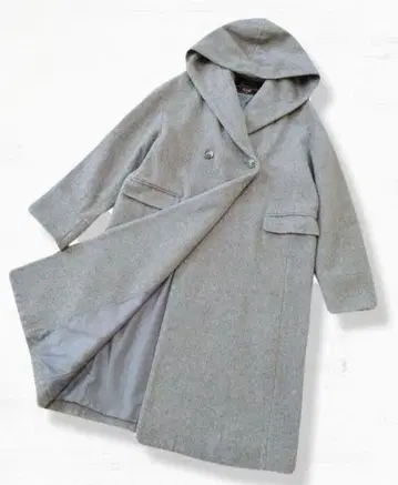 SLOBE IENA 슬로브 이에나 후드 코트 울 캐시미어 혼방