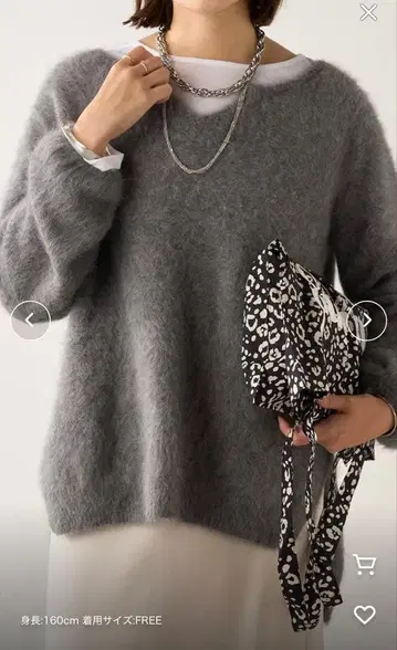 SHENERY 시너리 퍼 캐시미어 키넥 니트