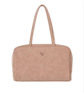 snidel home 스웨이드 보스턴 백 핑크