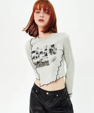 FANCYCLUB 긴팔T셔츠