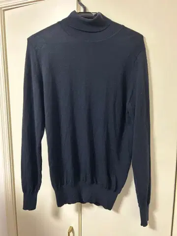 고타이리쿠 gotairiku 네이비 터틀넥 니트 M