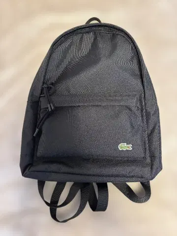 라코스테 백팩 블랙