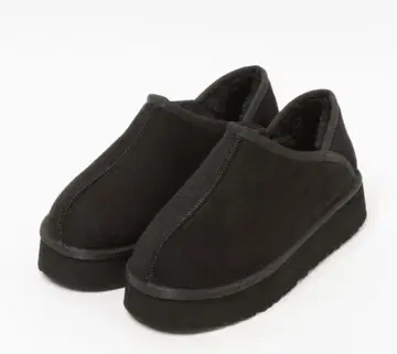 LOWRYSFARM 페이크 무스탕 신발