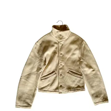 [ 새상품급 ] UNIQLO 크림색 XS 숏 기장 자켓 블루종