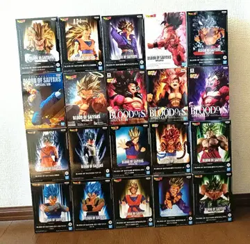 드래곤볼 BLOOD OF SAIYANS 피규어