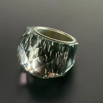 [ 새상품급 ] SWAROVSKI Nirvana 닐바나 반지 그레이 58