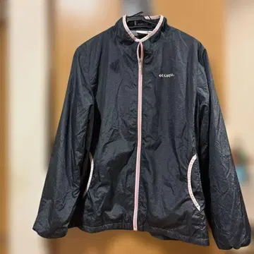 Kappa 블랙 지퍼 자켓