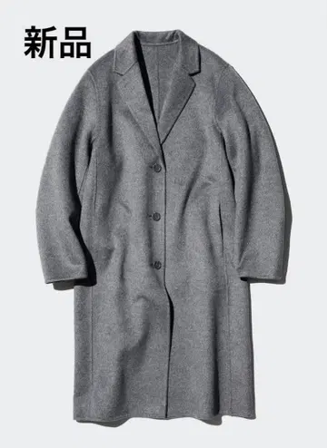 더블 페이스 체스터 롱 코트