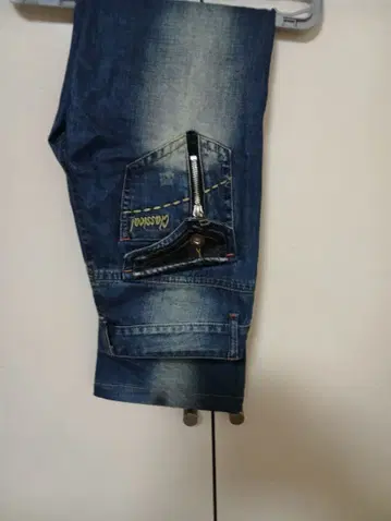 청바지 다크 블루 클래식 슬림핏