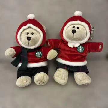 새상품급! 스타벅스 크리스마스 베어 2018 베어리스타 페어