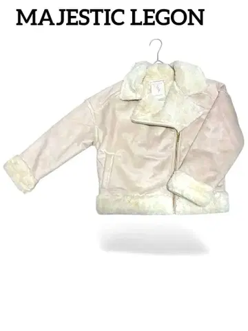 최종 가격 MAJESTIC LEGON 라이더스 페이크 무스탕