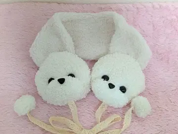 한국 스타일 비숑 프리제 귀도리 (귀에서 귀까지 약 52cm)