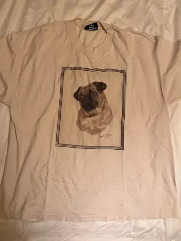 Lee 프린트 T셔츠 도그