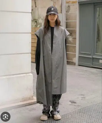 PERVERZE 퍼버즈 셔츠 롱 원피스