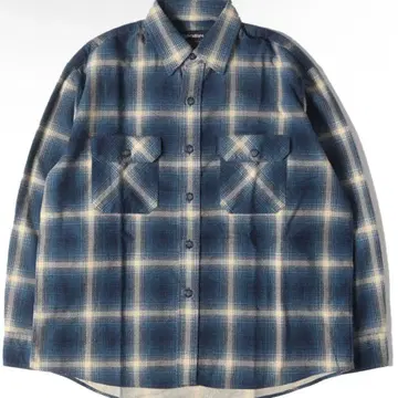 subculture OMBRE CHECK SHIRT