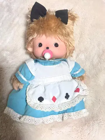 세키구치 몽치치 앨리스 봉제 인형 M 사이즈 초귀여움 쪽쪽이 몽치치