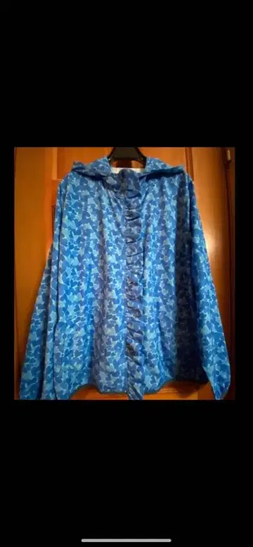 앤드러브 하트 프린트 블루종