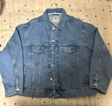 ZARA 데님 자켓 M 라이트 블루