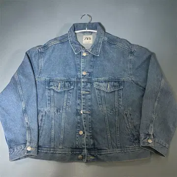 ZARA 데님 자켓 M 라이트 블루 완판템 선착순