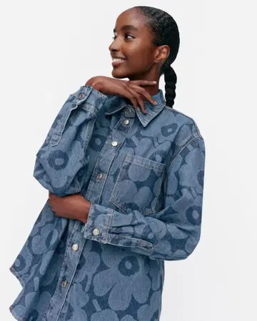 마리메꼬 Maridenim 마리데님 데님 셔츠 자켓 32