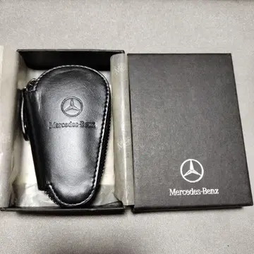 [정품] [Mercedes-Benz] 가죽 키케이스 [블랙]