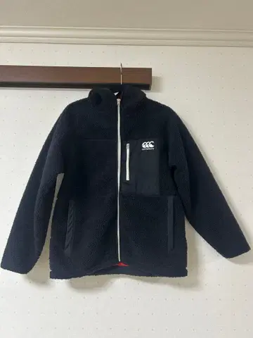 canterbury 플리스 자켓 블랙 M