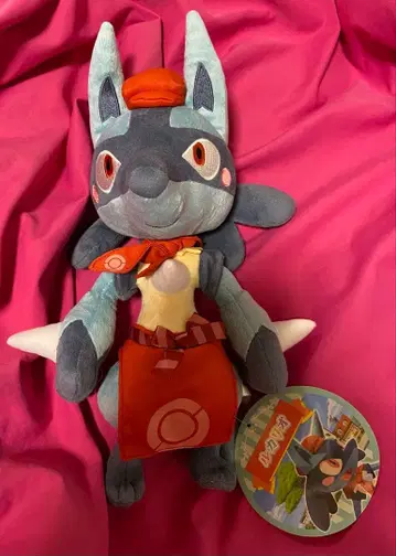 포켓몬 센터 봉제 인형 pokemon cafe mix [루카리오]