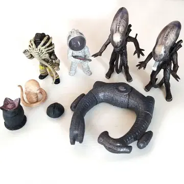 익명 배송 데포 마스터 에이리언 피규어 가챠 세트